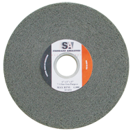 6 x 1 x 1'' - 9SF Fine - Silicon Carbide Deburring Convolute Wheel - A1 Tooling