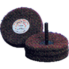 3″ (2 Ply) - Medium Grit - Buff & Blend Mounted Wheel (1/4″ Shank) Alt mfg # 880415