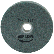 6 x 1 x 1'' - Fine Grit - Silicon Carbide Light Deburring Non-Woven Wheel - A1 Tooling