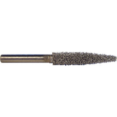 1/4″ × 1/2″-1/8″ Shank - Taper SSG Carbide Burr - A1 Tooling