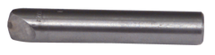 1/3 Carat - 7/16 x 2-1/2'' Shank - Lapped Diamond Chisel for Radius Tool - A1 Tooling