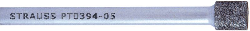 .197 x .236 x 1/8" - Medium Grit - Diamond Mandrel - A1 Tooling