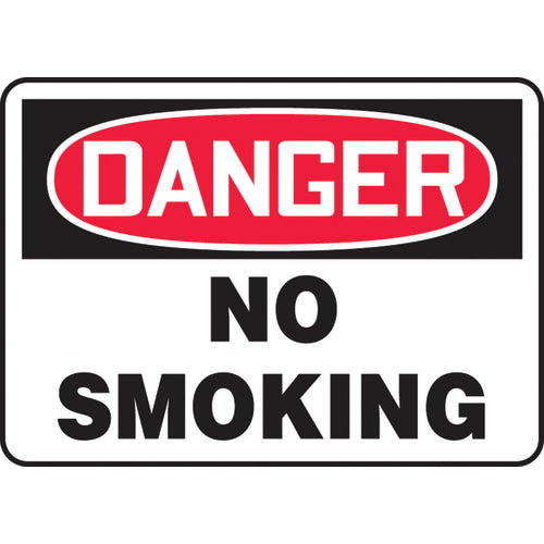 Sign, Danger No Smoking, 7″ × 10″, Aluminum - A1 Tooling