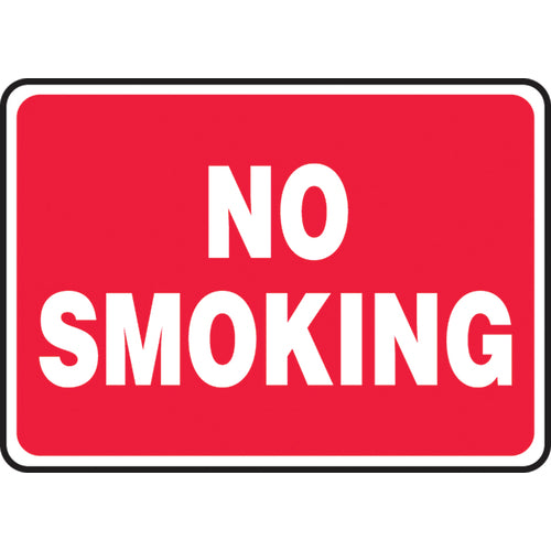 Sign, No Smoking, 10″ × 14″, Plastic - A1 Tooling