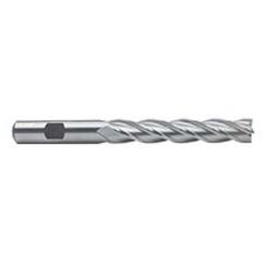 9/32 Dia. x 3-3/4 Overall Length 4-Flute Square End High Speed Steel SE End Mill-Round Shank-Center Cut-Uncoated - A1 Tooling