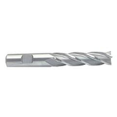 3/4 Dia. x 5-1/4 Overall Length 6-Flute Square End M-42 Cobalt SE End Mill-Round Shank-Center Cut-Uncoated - A1 Tooling