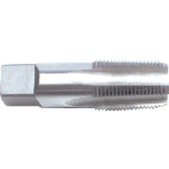 ‎1-11-1/2 NPT 5 Flute High Speed Steel High Hook Design Pipe Tap-Bright Series/List #2120 - Exact Industrial Supply