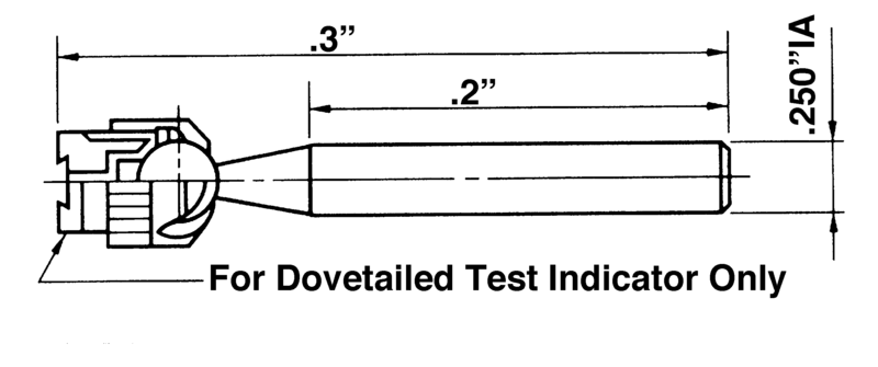 .080 Fits Quik-Set Indicators - Contact Point - A1 Tooling