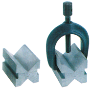 #599-749 - 1-1/2 x 1-1/2 x 2'' - V-Block & Clamp Set - A1 Tooling