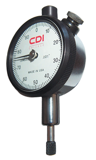 .125 Total Range - 0-25-0 Dial Reading - AGD 2 Dial Indicator - A1 Tooling