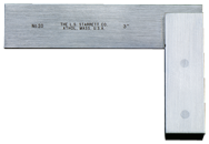 #20-6-Certified - 6'' Length - Hardened Steel Square with Letter of Certification - A1 Tooling
