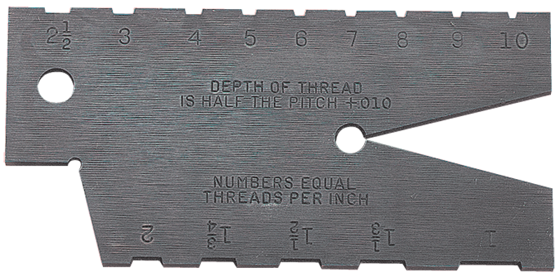 #284 - 1 to 10 Pitch - 29° Acme Screw Thread Gage - A1 Tooling
