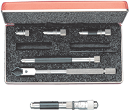 #823FZ - 1-1/2 - 32'' Measuring Range - .001 Graduation - Hardened & Ground Face - Tubular Inside Micrometer - A1 Tooling