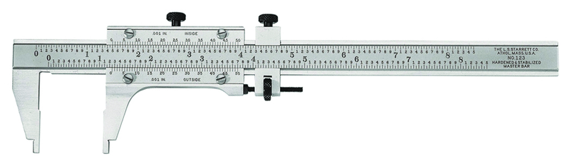 123-6 VERNIER CALIPER W/CERT - A1 Tooling