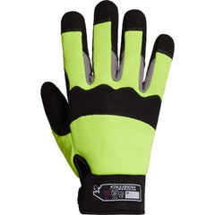 Hi-Viz, super puncture resistant gloves with a strong grip