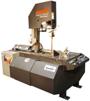 Mark III 18 x 22 Capacity Vertical Production Bandsaw with 3° Forward Canted Column; 60° Miter Capability; Variable Speed (50 TO 450SFPM); 24 x 33" Work Table; 5HP; 3PH 480V - A1 Tooling