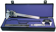 Kit Contains: 0-1" Micrometer; 6" Black Face Dial Caliper; 6" Flexible EZ Read 4R Rule; Protective Case - Machinist Universal Measuring Set - A1 Tooling