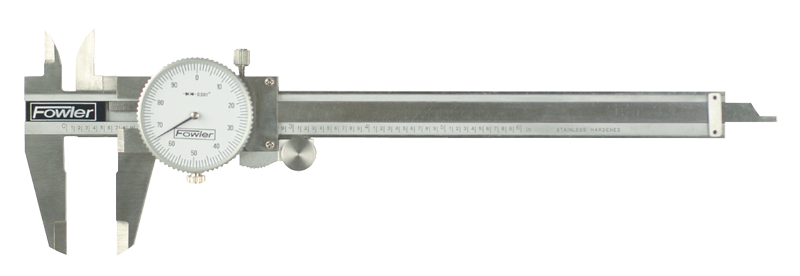 0 - 12'' Measuring Range (.001" Grad.) - Dial Caliper - #52-008-012 - A1 Tooling