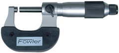 0 - 1'' Measuring Range - .0001" Graduation - Ratchet Thimble - Carbide Face - Economy Outside Micrometer - A1 Tooling