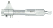 .2 - 1'' Measuring Range - .001/.01mm Graduation - Ratchet Thimble - Hardened & Ground Face - Inside Micrometer - A1 Tooling