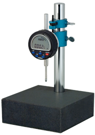 Kit Contains: Granite Base with .0005/.01mm Electronic Indicator - Granite Stand with Indi-X Blue Electronic Indicator - A1 Tooling