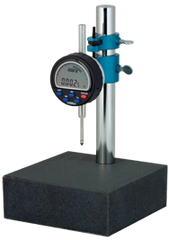 Kit Contains: Granite Base with .0005/.01mm Electronic Indicator - Granite Stand with Indi-X Blue Electronic Indicator - A1 Tooling