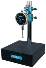 Kit Contains: Granite Base & 1" Travel Indicator; .001" Graduation; 0-100 Reading - Granite Stand with Dial Indicator - A1 Tooling