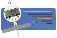 0 - 22" Measuring Range (.0005" / .01mm Res.) - Electronic Depth Gage - A1 Tooling