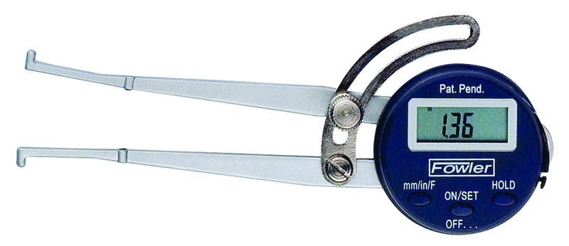 #54-554-730 - .5-6" / 150mm Range - .01" / .1mm / 1/64th Reading - Electronic Internal Caliper Gage - A1 Tooling