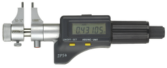 .2 - 1.2'' Measuring Range - .00005/.001mm Resolution - Friction Thimble - Hardened & Ground Face -  Electronic Inside Micrometer - A1 Tooling