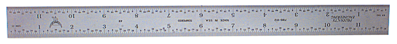 #7184-150 - 150mm - Metric Graduation - Regular - Combination Square Blade - A1 Tooling