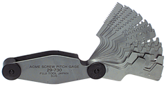#615-6326 - 16 Leaves - Inch Pitch - Acme Screw Thread Gage - A1 Tooling