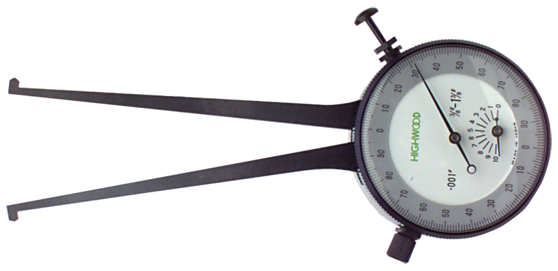 #IC150 - 1.500 - 2.500'' Range - .001'' Graduation - Dial Face Internal Caliper Gage - A1 Tooling