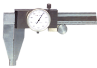 0 - 18'' Measuring Range (.001 Grad.) - Dial Caliper - A1 Tooling