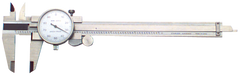 0 - 4'' Measuring Range (.001 Grad.) - Stainless Steel Dial Caliper - A1 Tooling