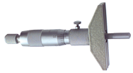 0 - 4'' Measuring Range - Ratchet Thimble - Depth Micrometer - A1 Tooling