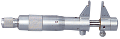 1 - 2'' Measuring Range - .001 Graduation - Ratchet Thimble - Hardened & Ground Face - Inside Micrometer - A1 Tooling