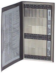 #16008 - 30 Specimans for Checking Varied Roughness Results - Microfinish Surface Comparator - A1 Tooling