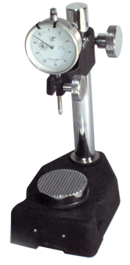 Kit Contains:  Steel Check Stand Indicator Holder with Serrated Anvil & 1" Travel Indicator; .001" Graduation; 0-100 Reading - Steel Check Stand Indicator Holder with Indicator - A1 Tooling