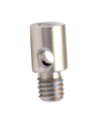 M2 x .4 Male Thread - 10mm Length - Stainless Steel Adaptor Tip - A1 Tooling