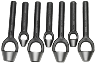 #1271ST - 1/4 to 1'' Diameter - 7 Piece Arch Punch Set - A1 Tooling