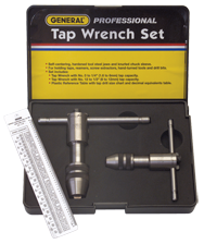 2 Piece - Model #165 Reversible Tap Wrench Set - A1 Tooling