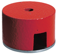 1-1/4'' Diameter Round; 14 lbs Holding Capacity - Button Type Alnico Magnet - A1 Tooling