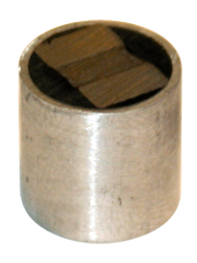 Rare Earth Two-Pole Magnet - 1'' Diameter Round; 85 lbs Holding Capacity - A1 Tooling