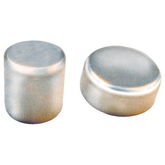 Rare Earth Magnet Material (Nickel) - 1/2″ Diameter Round; 22.4 lbs Holding Capacity - A1 Tooling