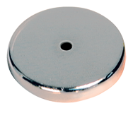 Low Profile Cup Magnet - 2-5/8'' Diameter Round; 100 lbs Holding Capacity - A1 Tooling