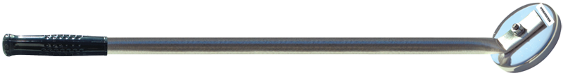 Long Reach Magnetic Retriever - Round - 38'' Length; 3-1/4" Magnet Size; 47.5 lbs Holding Capacity - A1 Tooling