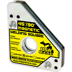 Magnetic Welding Square - Adjustable - 6 1/8″ × 5/8″ × 3 3/8″-110 lbs Holding Capacity - A1 Tooling