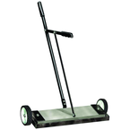 Mag-Mate - Permanent Ceramic Self Cleaning Magnetic floor and Shop sweeper. 24" wide - A1 Tooling