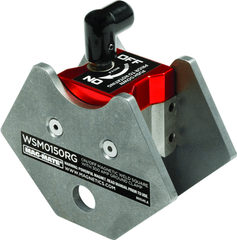 On/Off Rare Earth Magneitc Welding Square - 4" Length - 150 lbs Holding Capacity - A1 Tooling